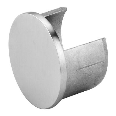 Edelstahl Endkappe für Nutrohr Ø 42,4 / 48,3 Edelstahl Endkappe für Nutrohr Ø 42,4 / 48,3