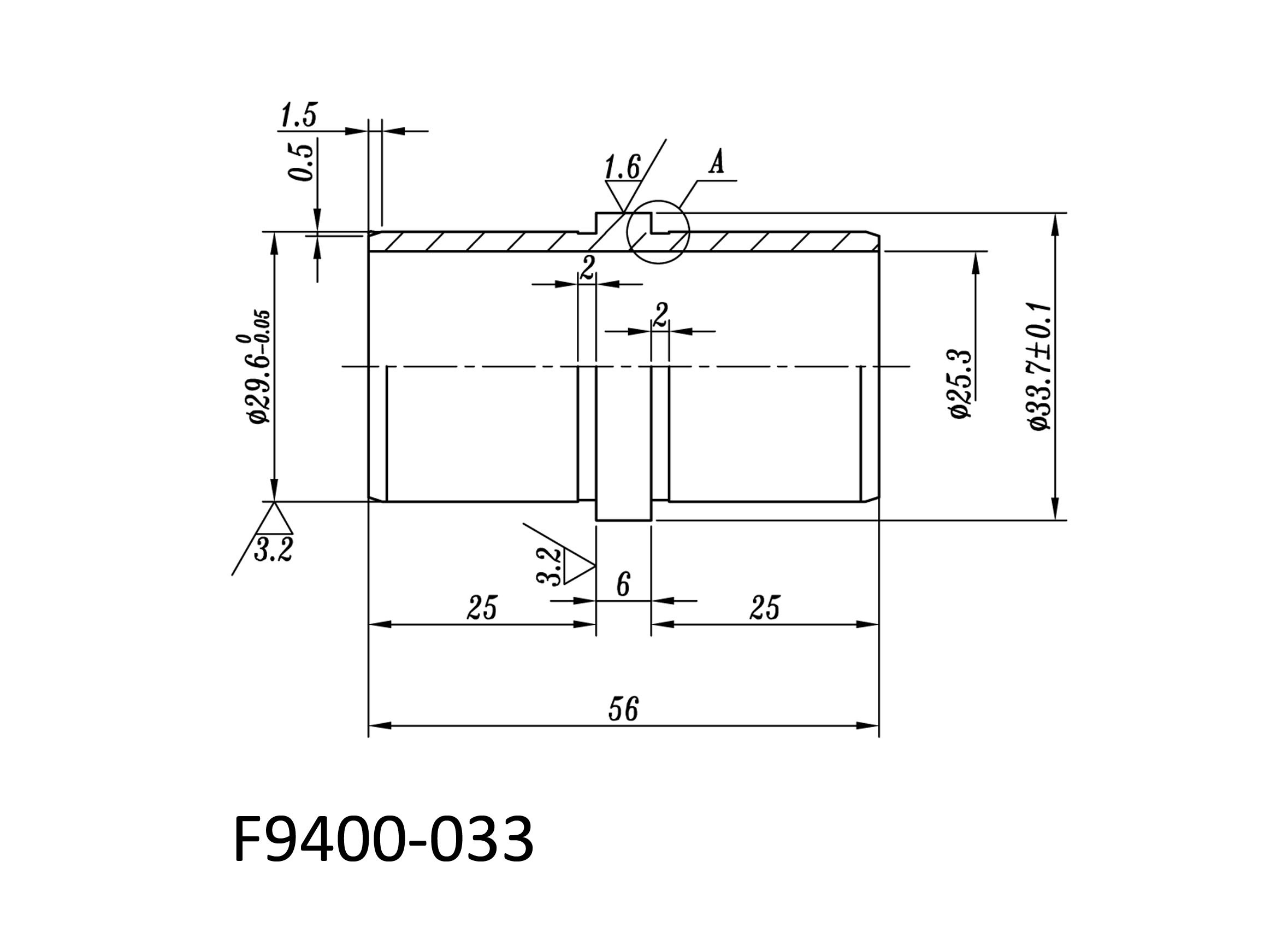 Zeichnung für F9400-033