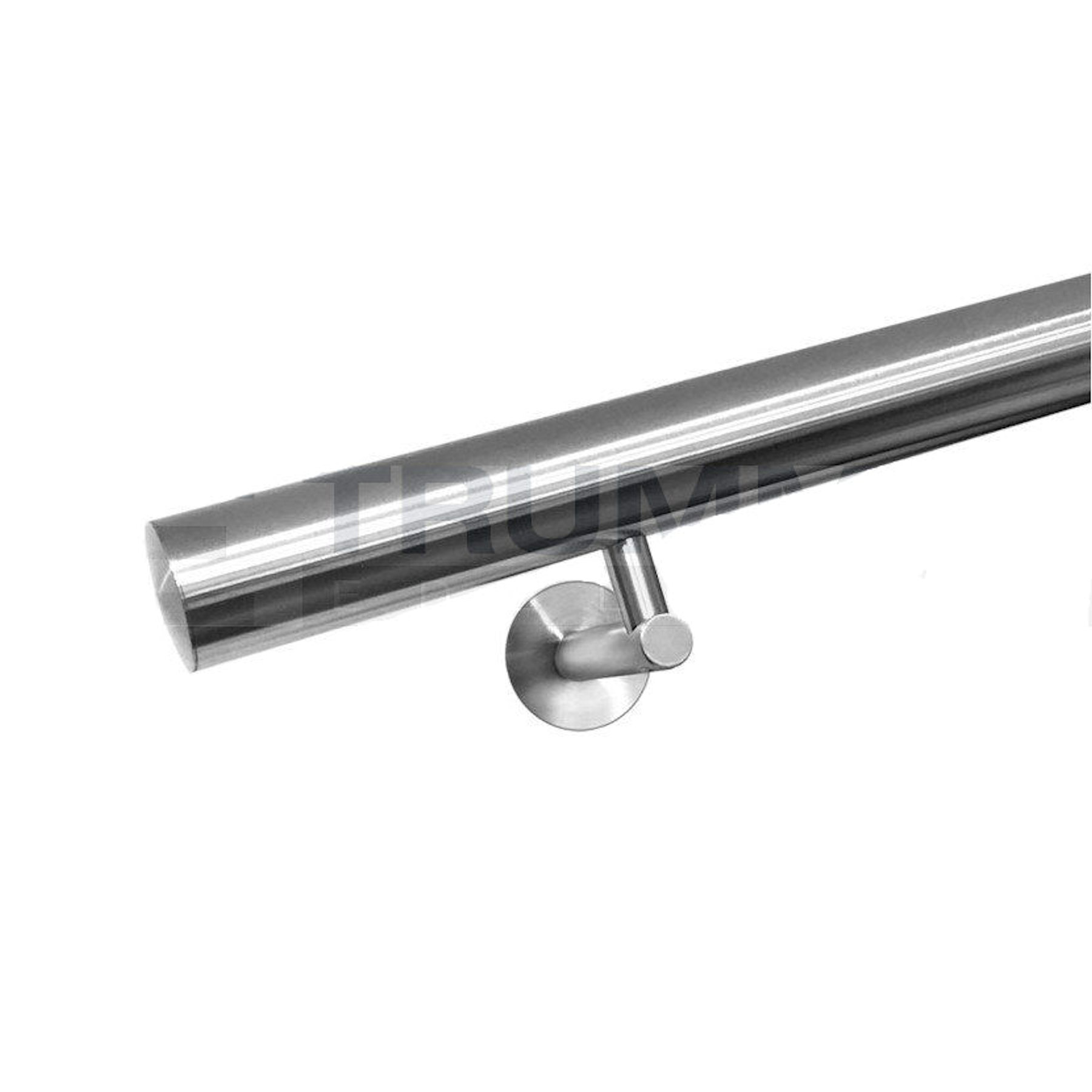 Edelstahl-Handlauf mit unsichtbarer Befestigung Edelstahl-Handlauf mit unsichtbarer Befestigung