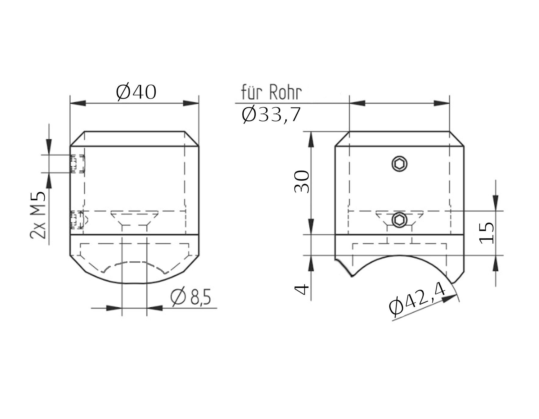 Zeichnung für RV4233-Eck