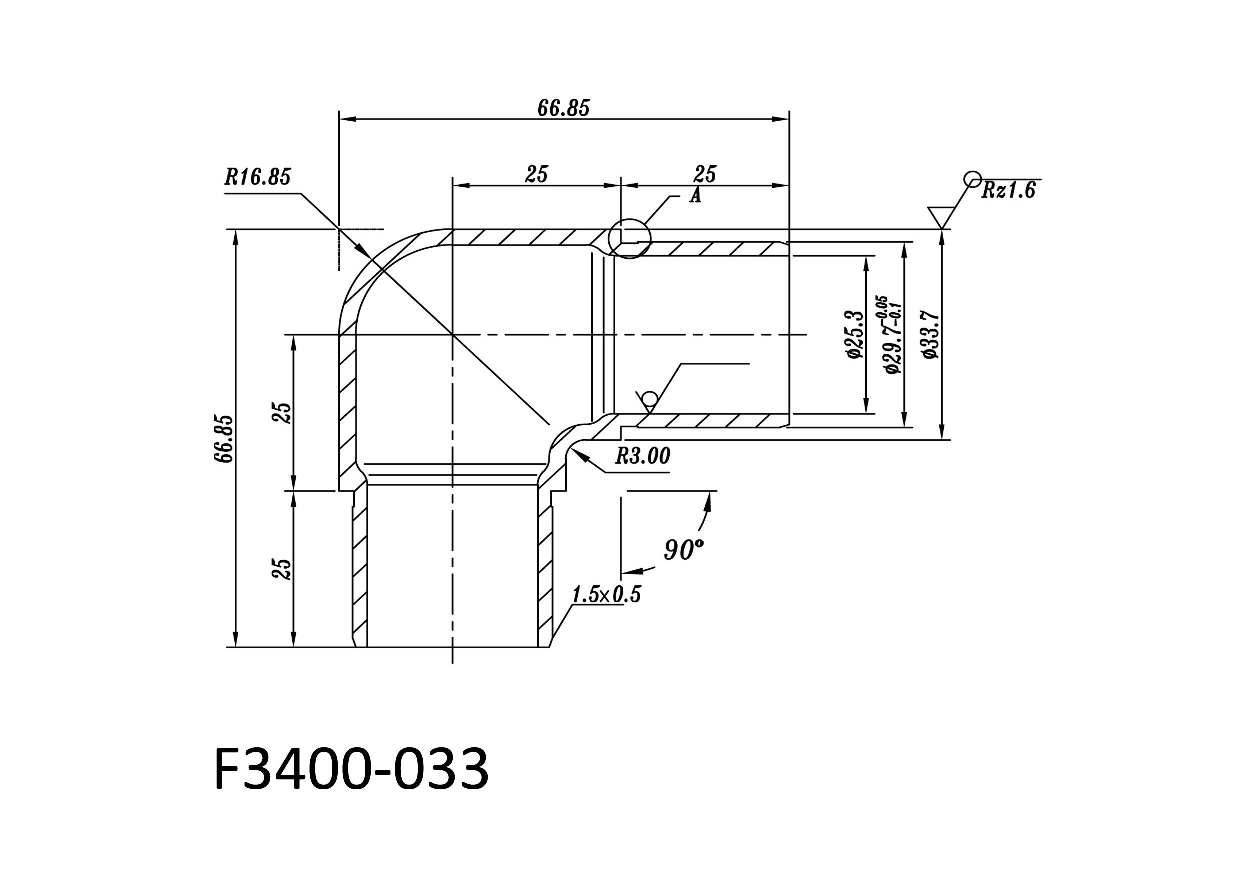 Zeichnung für F3400-033