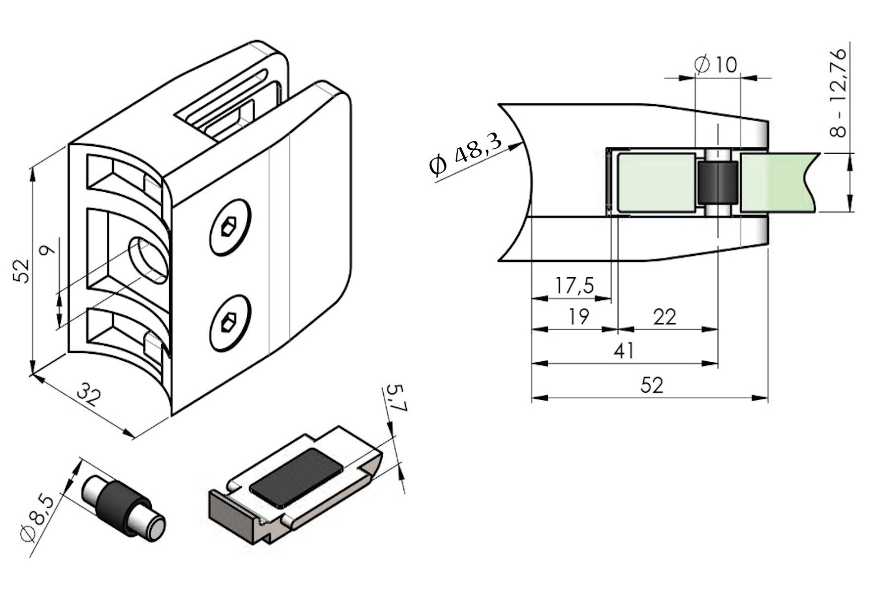 Zeichnung für G8848-316