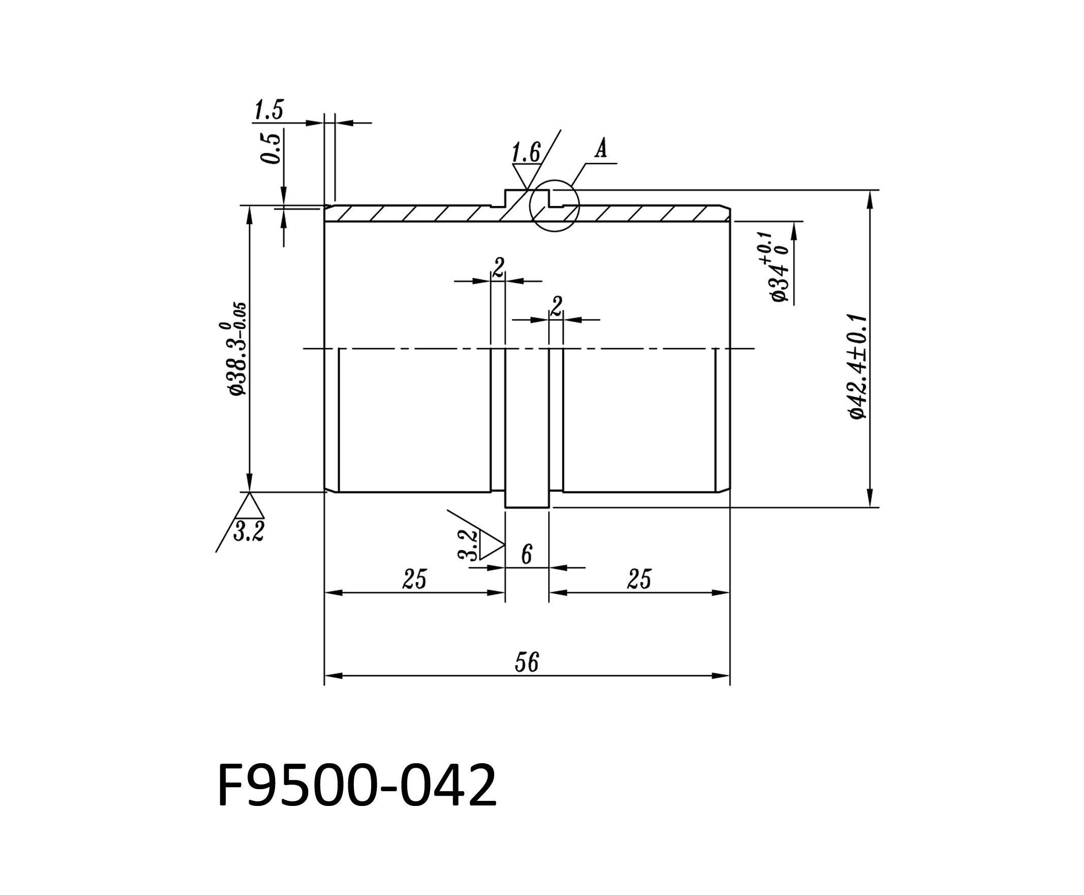 Zeichnung für F9500-042