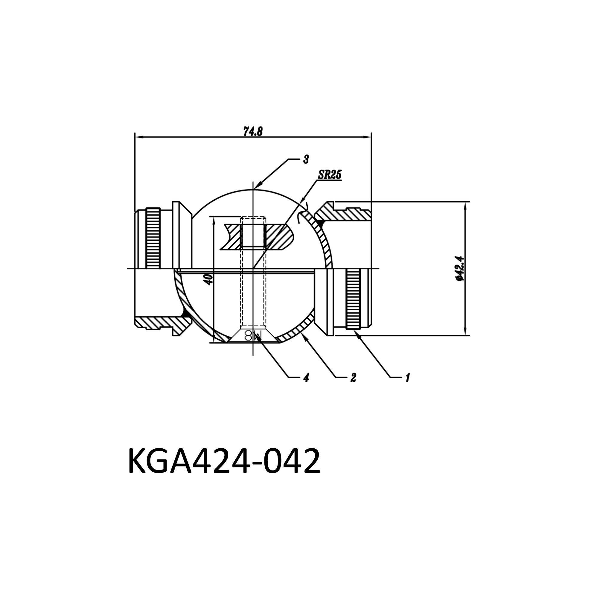 Zeichnung für KGA424-042