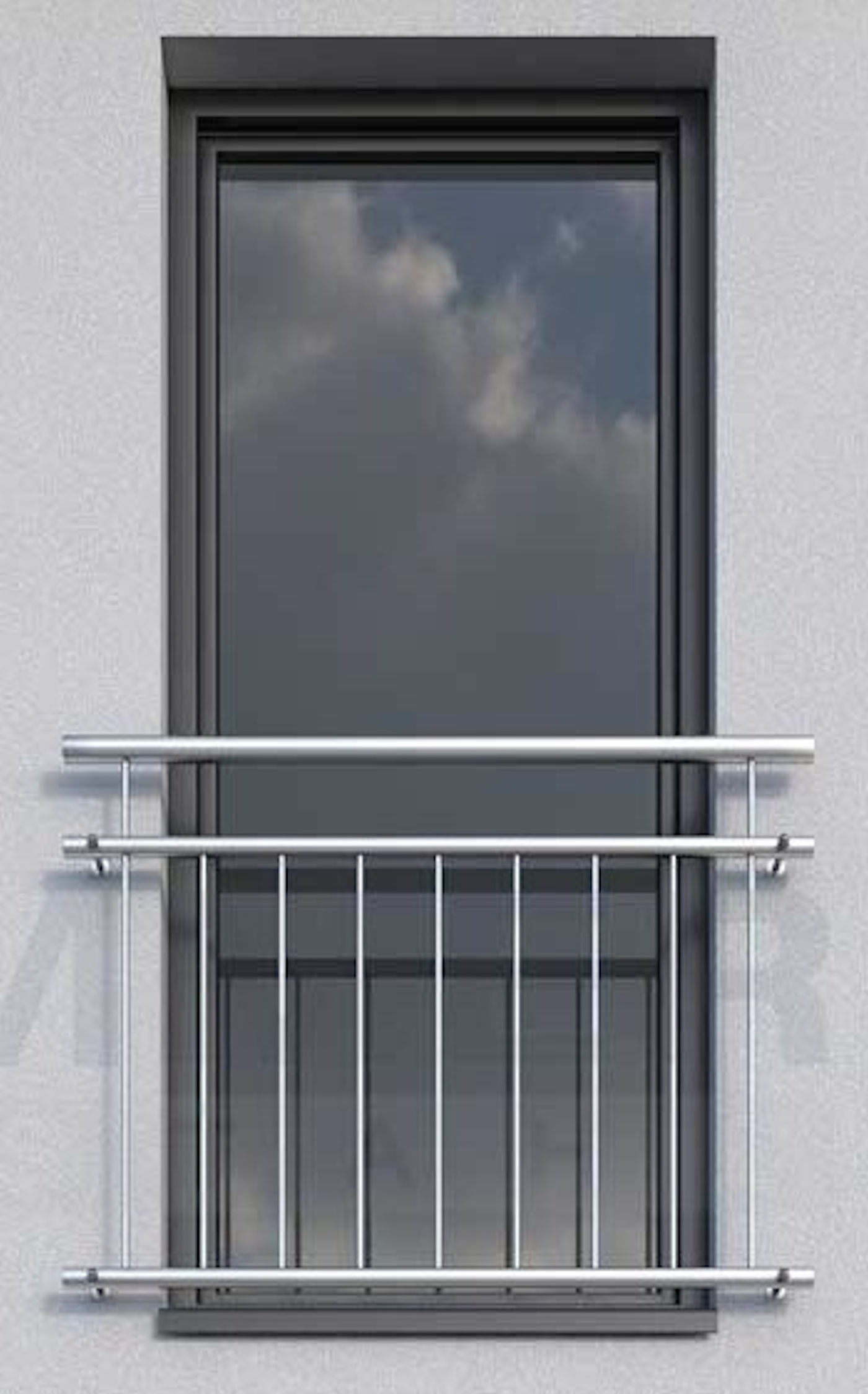 Französischer Balkon Maß >116-130 cm Französischer Balkon Maß >116-130 cm