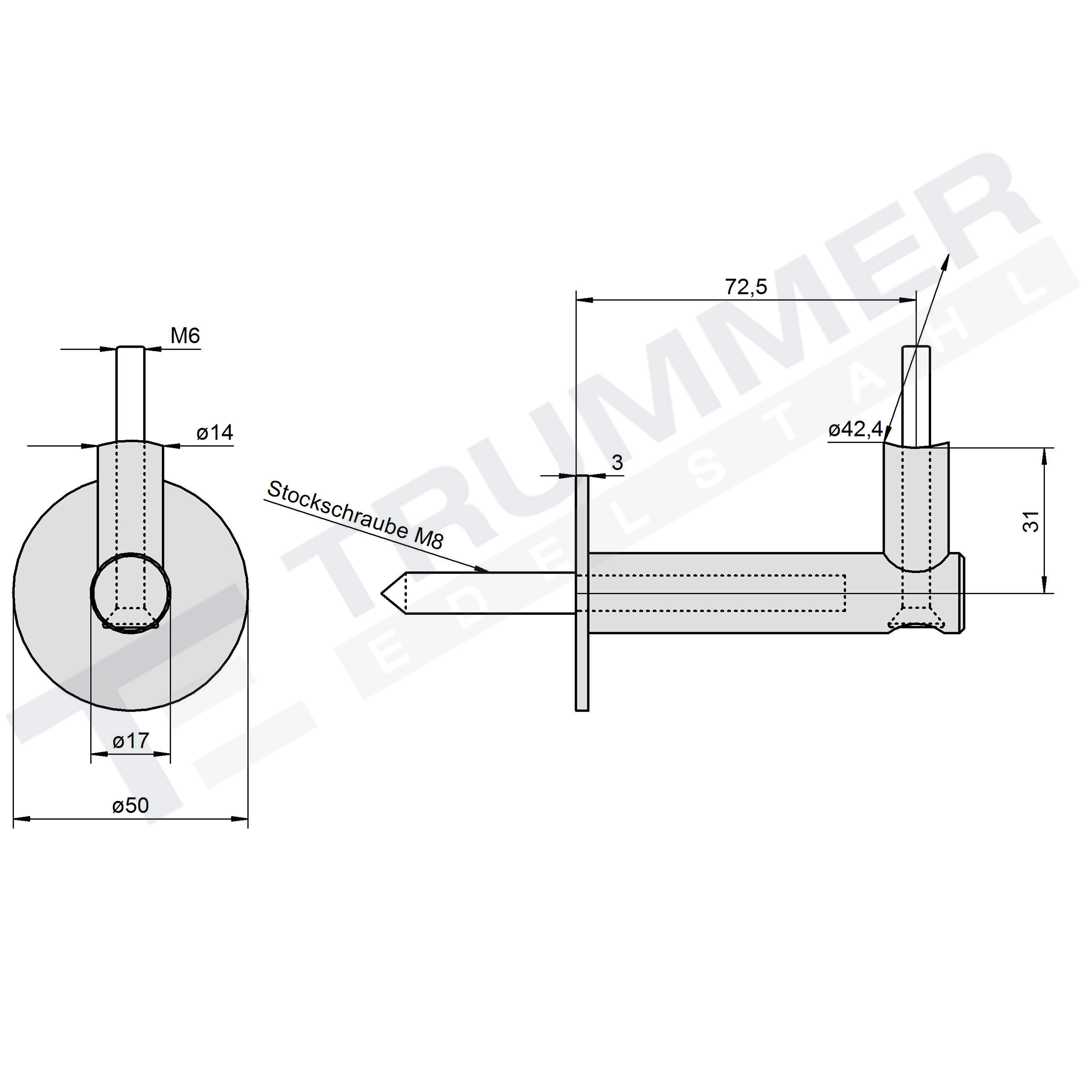 Zeichnung für HLT.450 Zeichnung für HLT.450