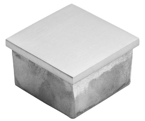 Edelstahl Einsteckkappe Vierkantrohr 20x20 - 60x60 Edelstahl Einsteckkappe Vierkantrohr 20x20 - 60x60