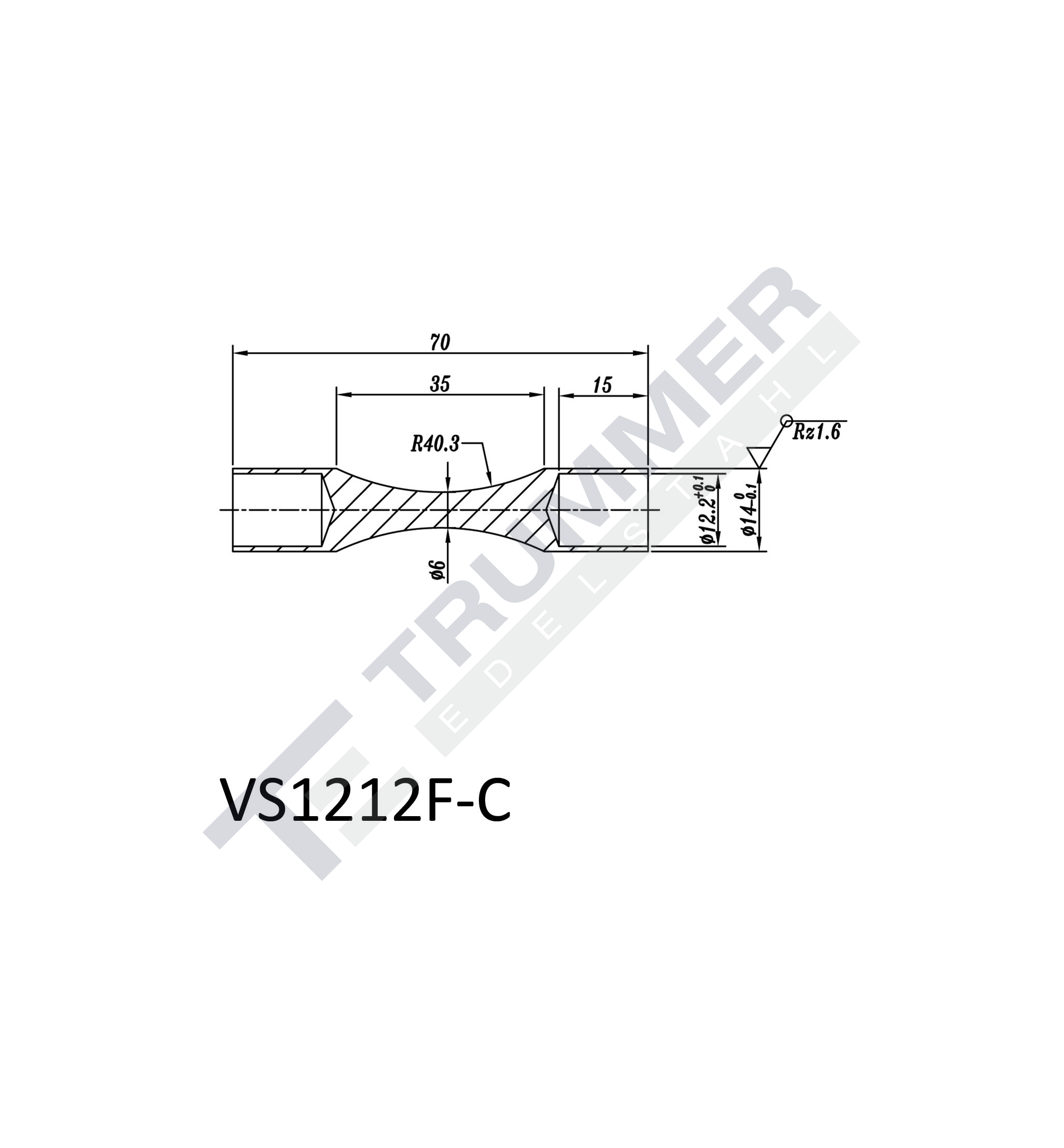 Zeichnung für VS1212F-C