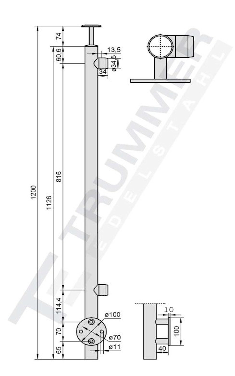 Zeichnung für T1810_R_50 Zeichnung für T1810_R_50
