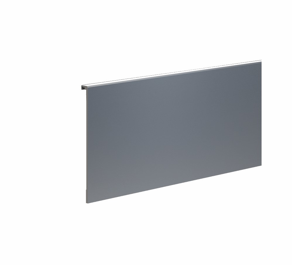 Aluminium Abdeckprofil 145mm für Bodenprofil Set4