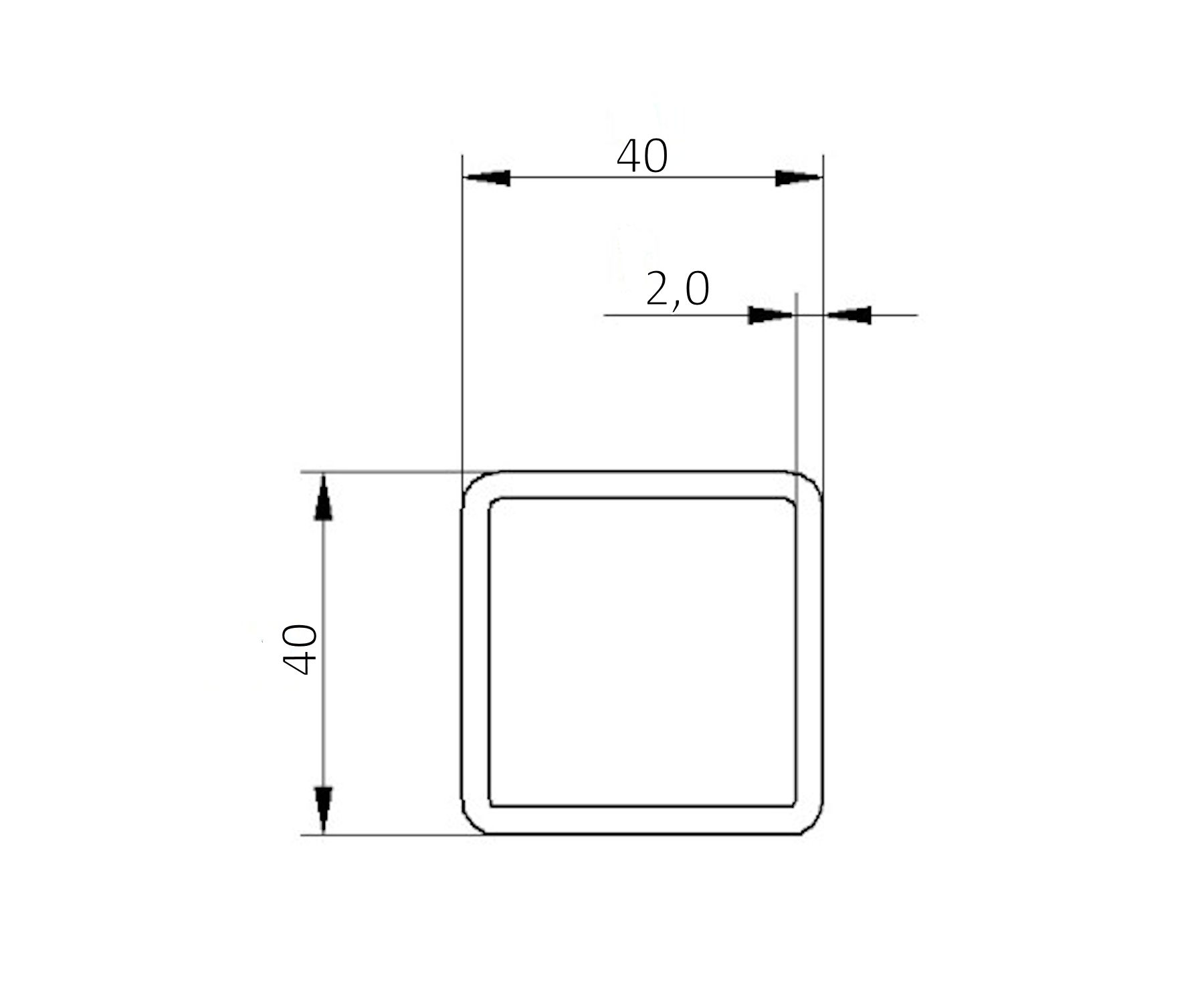 Zeichnung für 404020V2A