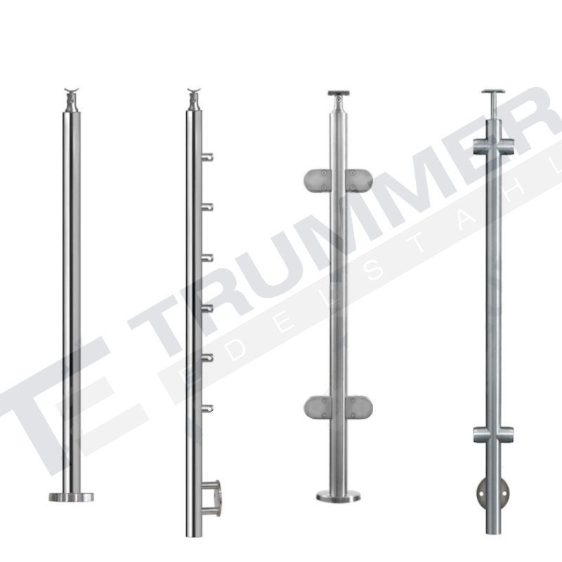 Geländerpfosten aus Edelstahl