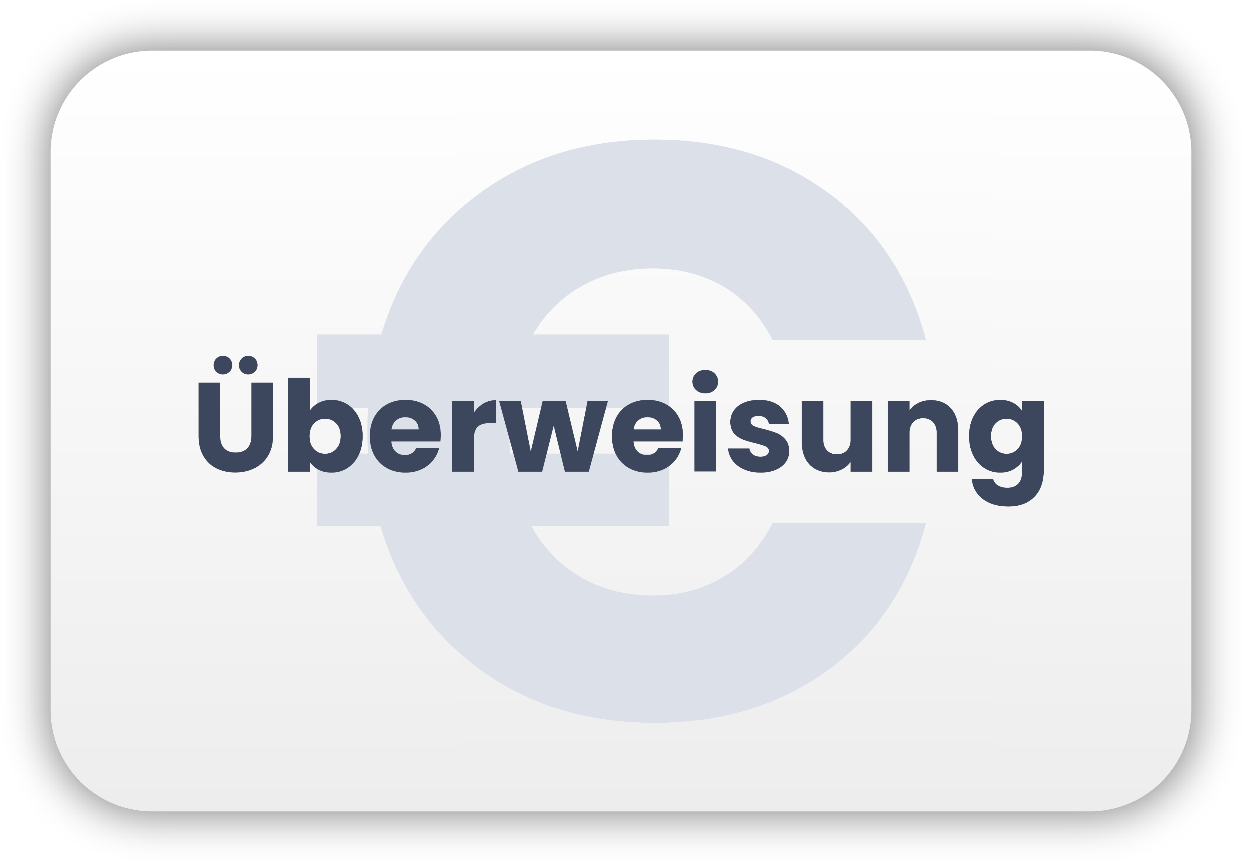 Zahlungsmethode Überweisung