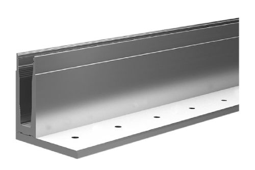 Set 5 Aluminium Bodenprofil 2.0, aufgesetzt