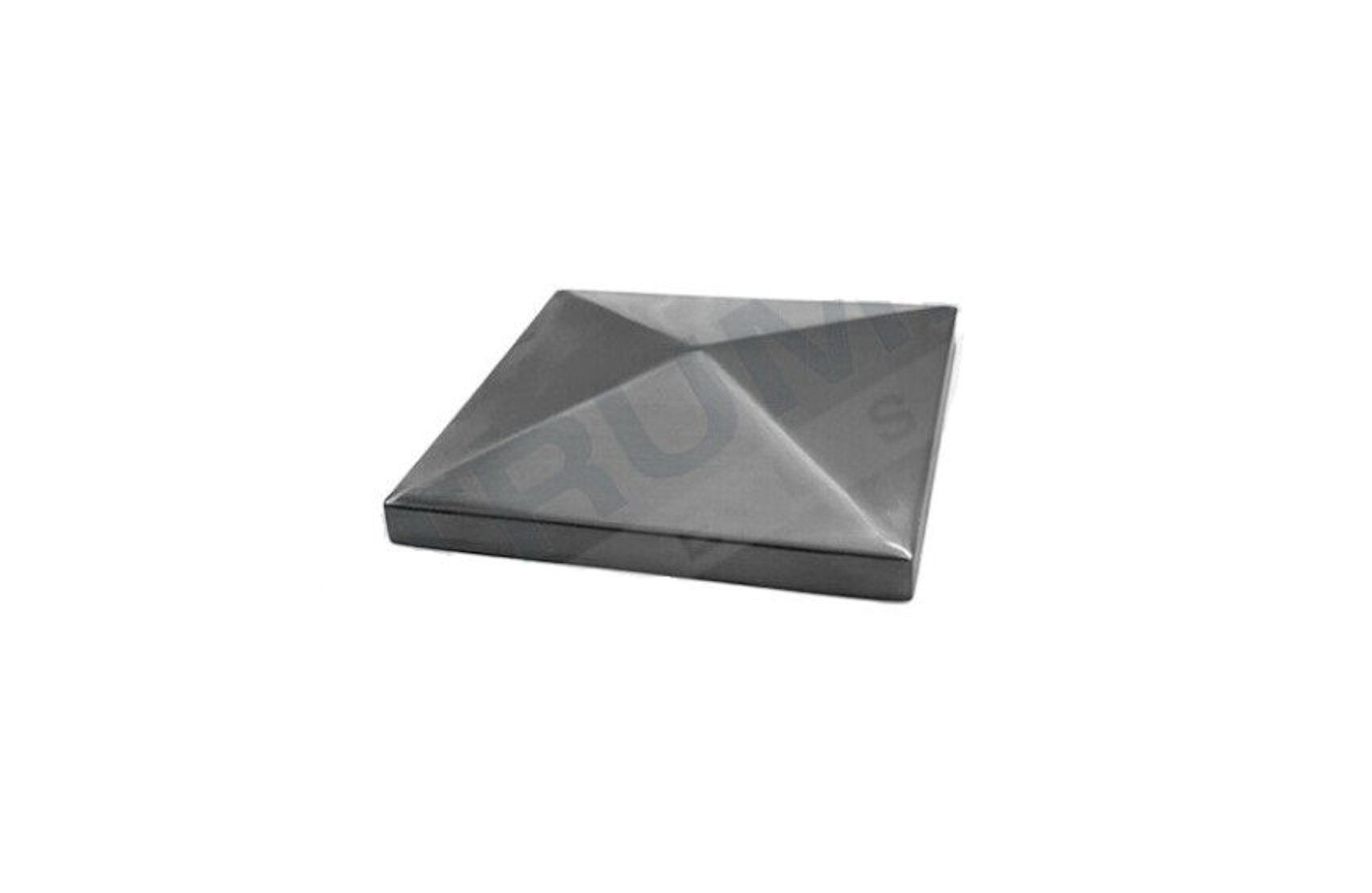 Edelstahl Pyramidenkappe 30 x 30 - 150 x 150