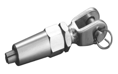 Edelstahl Gabelterminal