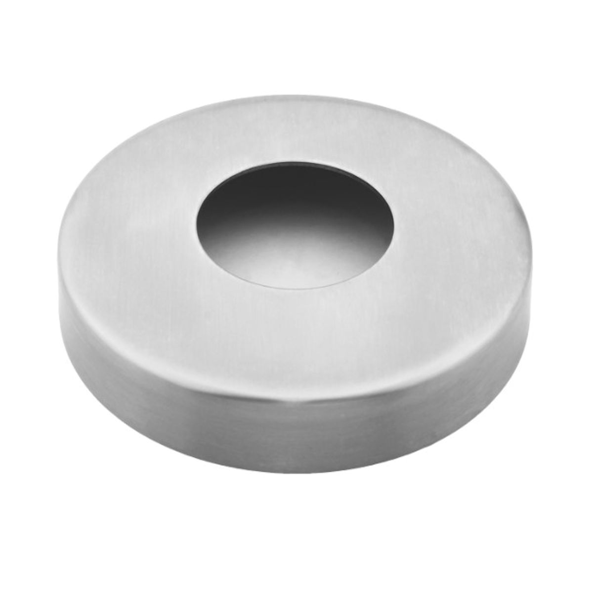 Edelstahl Rosette für Rundrohr Ø 12 - 48,3 mm