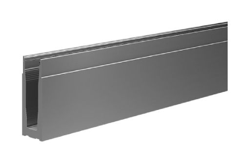 Set 1 Aluminium Bodenprofil 2.0, aufgesetzt Set 1 Aluminium Bodenprofil 2.0, aufgesetzt