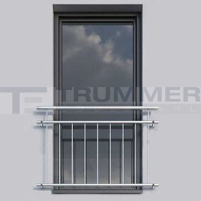 Französischer Balkon Standardmaß 116 / 130 / 186