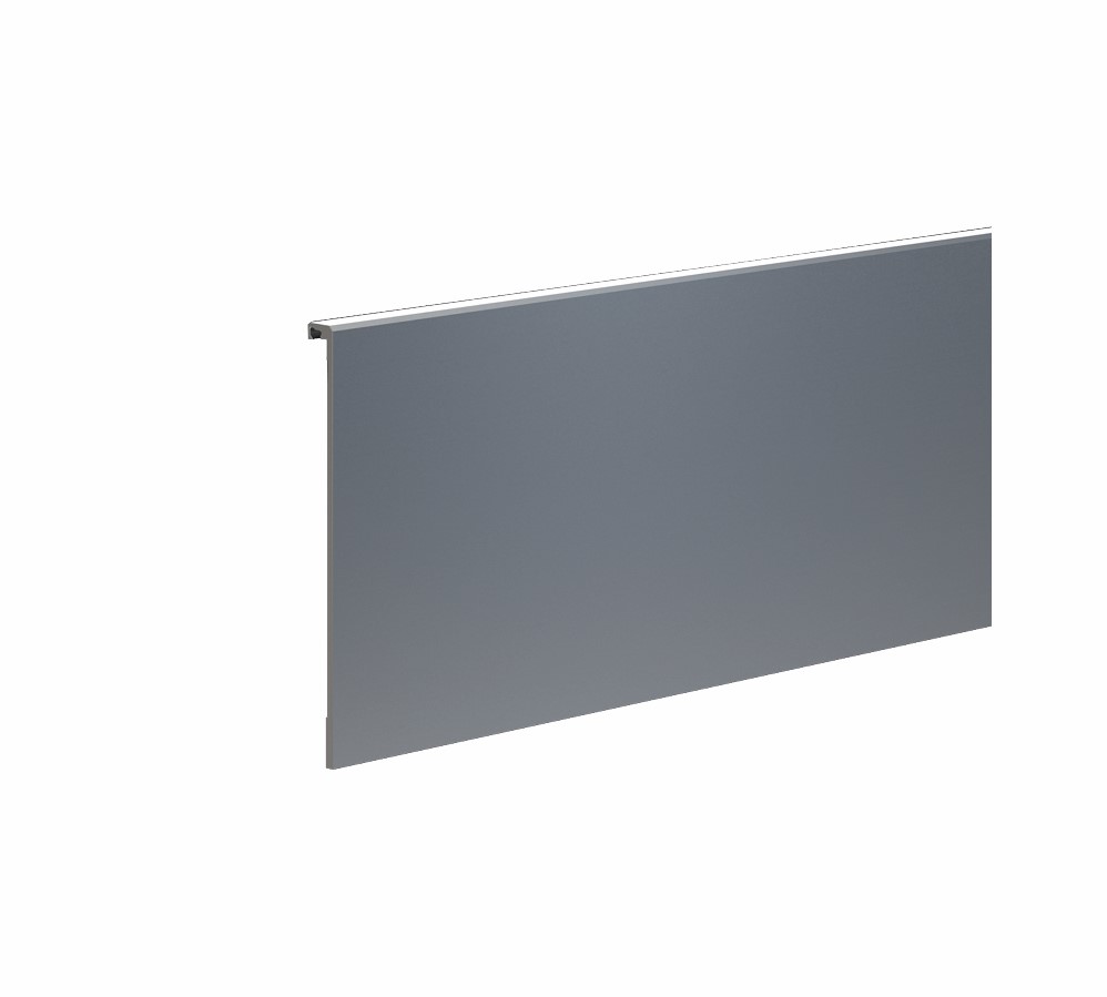 Aluminium Abdeckprofil 181mm für Bodenprofil Set2 und Set4