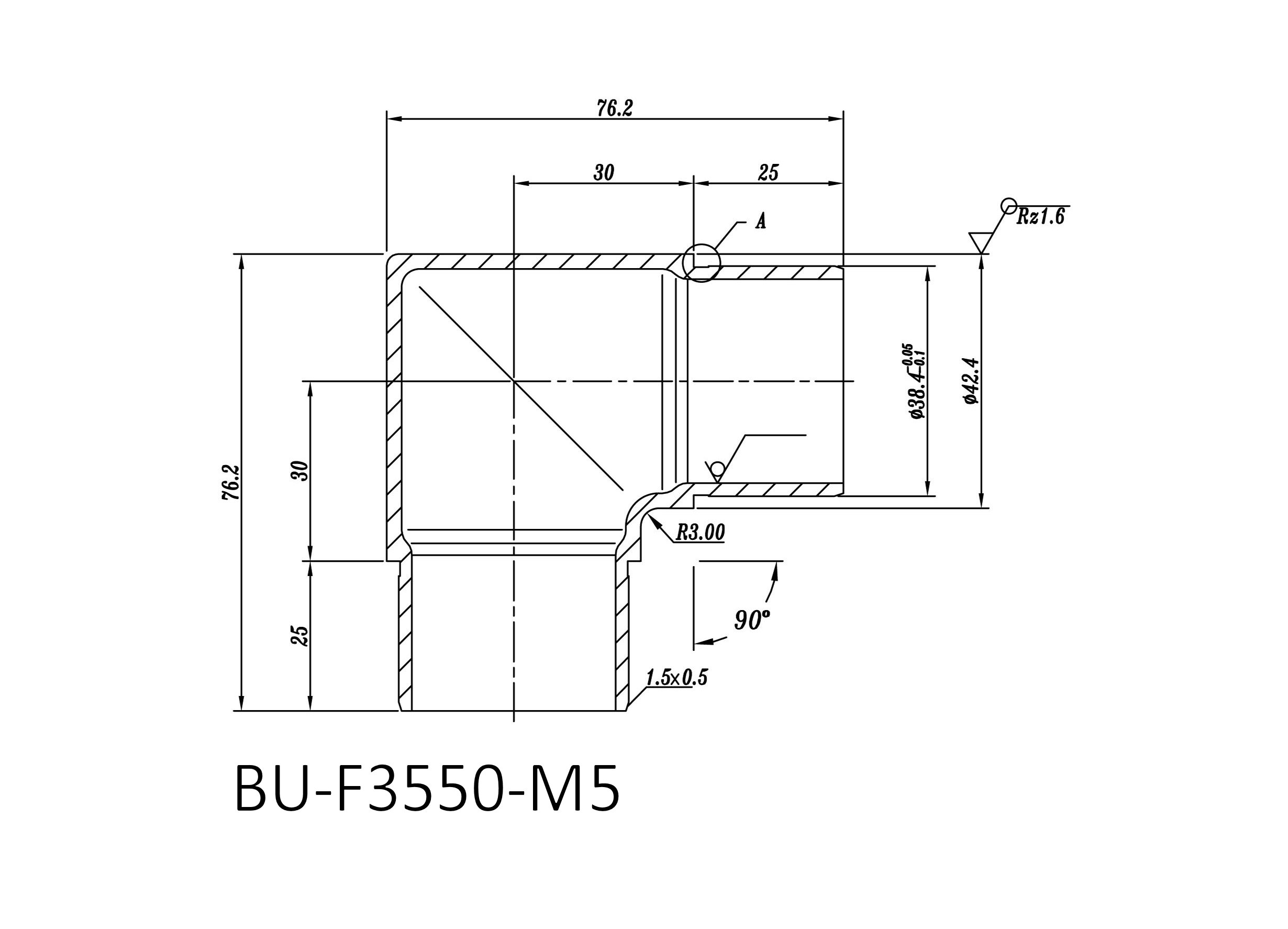 Zeichnung für BU-F3550-M5