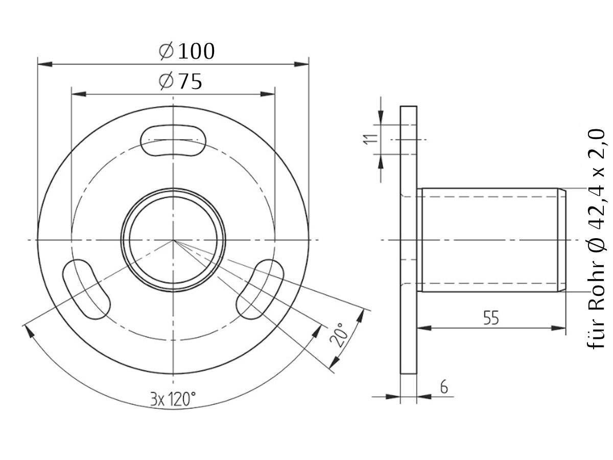 Zeichnung für BAP424/V4A