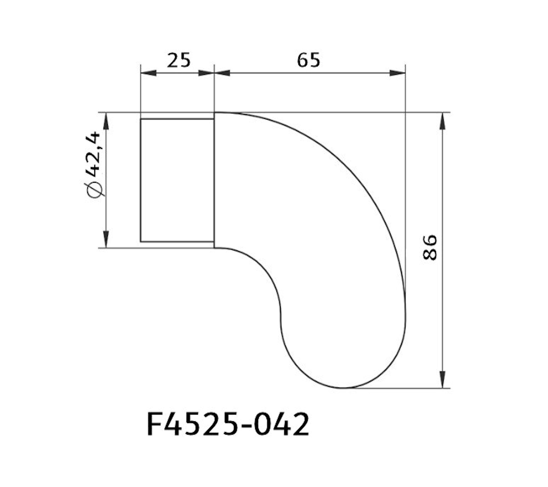 Zeichnung für F4525-042