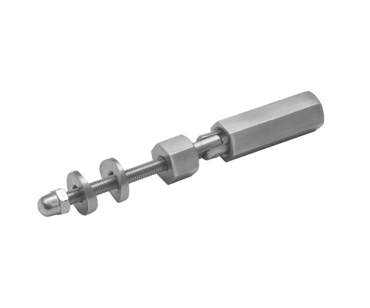 Edelstahl Schraubterminal mit Gelenk