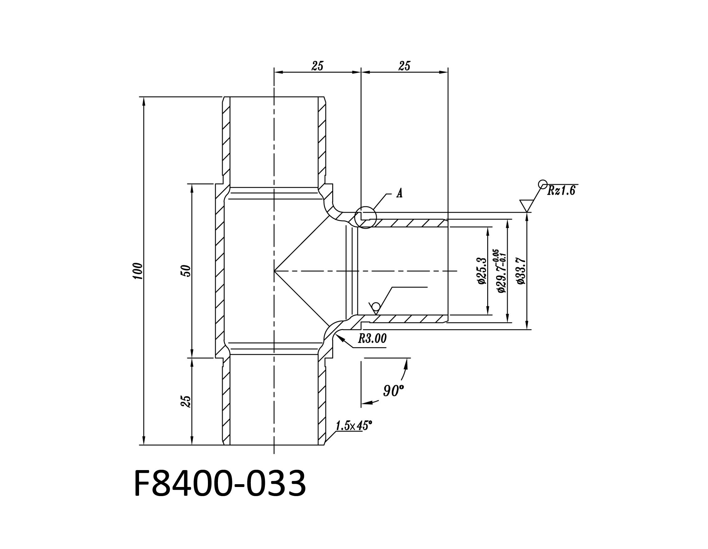 Zeichnung für F8400-033