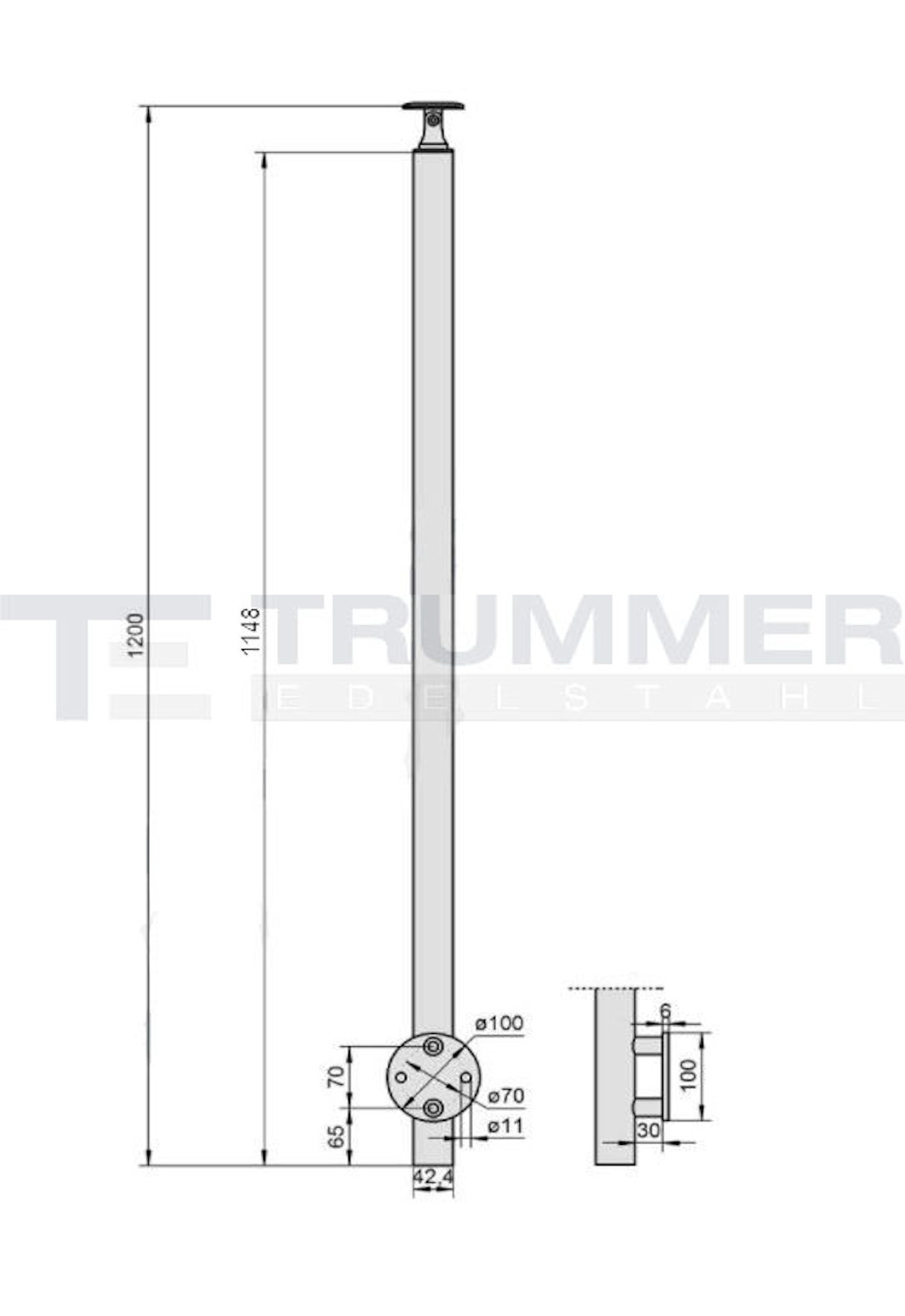 Zeichnung für PF-990-30 Zeichnung für PF-990-30