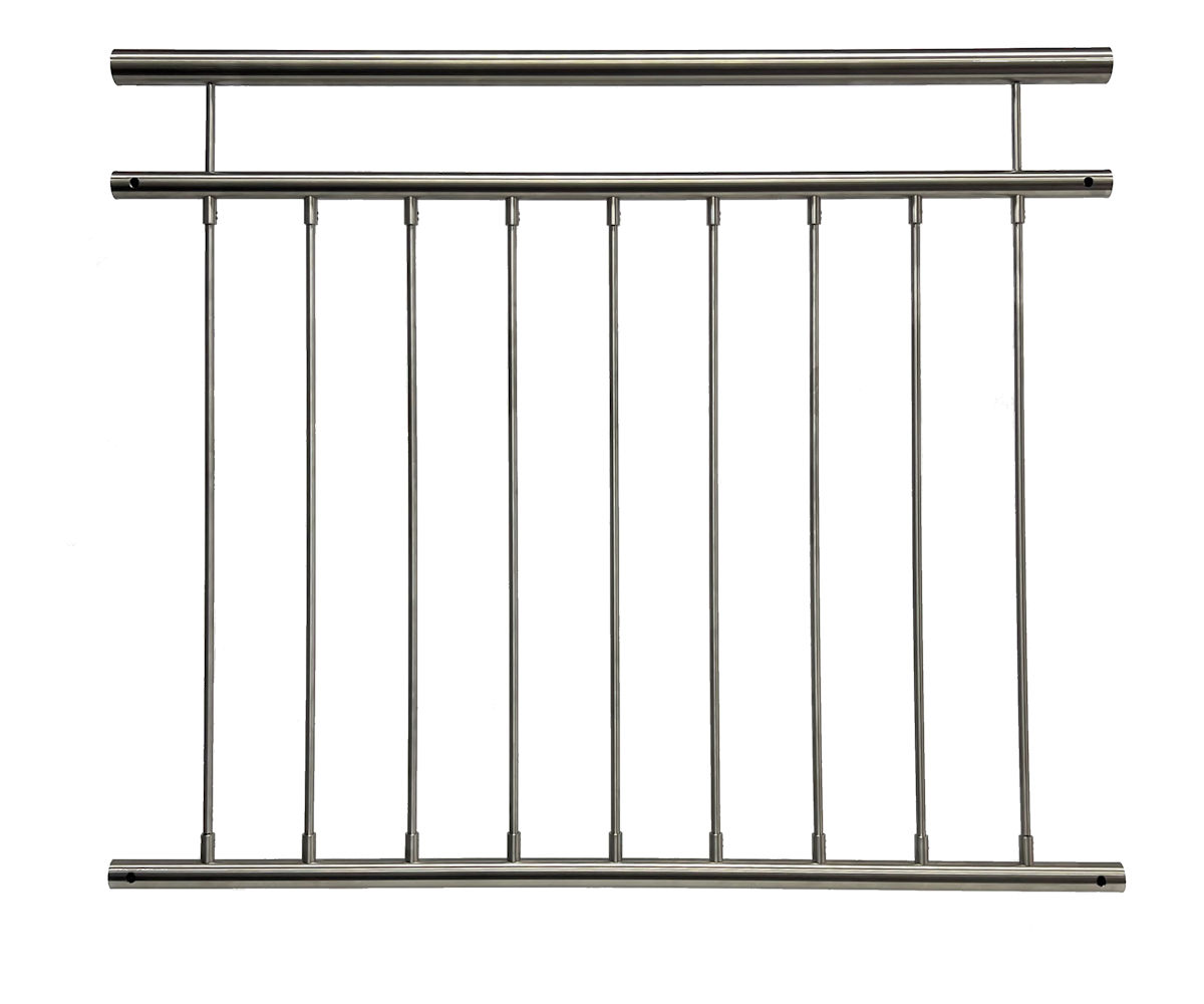 Französischer Balkon 116 / 130 / 186 gesteckte Variante