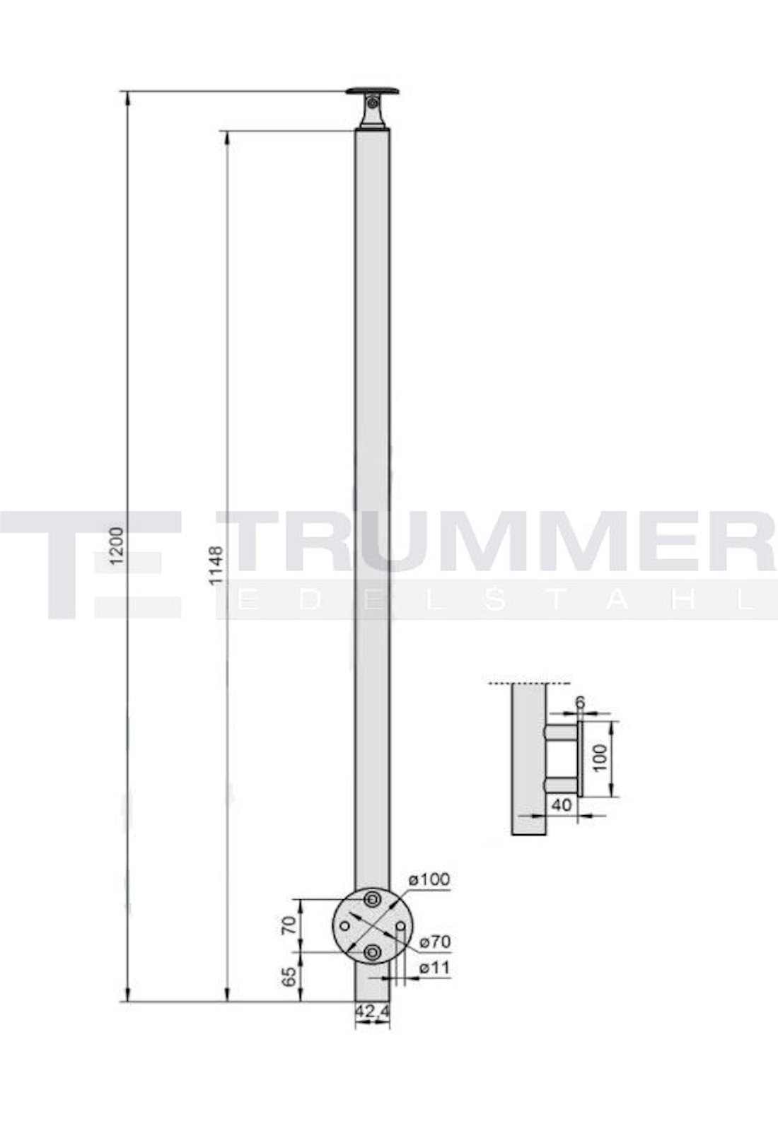 Zeichnung für PF-990-40 Zeichnung für PF-990-40